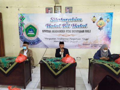 Silaturrahim dan Halal Bi Halal Sivitas Akademika STAI Denpasar Bali