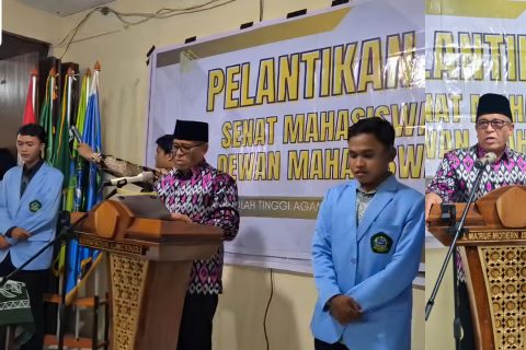 STAI Denpasar Bali Inaugurates New Student Leaders, Marking a New Chapter in Organizational Regeneration